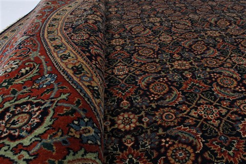 Herati Beige Round Hand Knotted 710 X 710 Area Rug 250-26379 Image 7