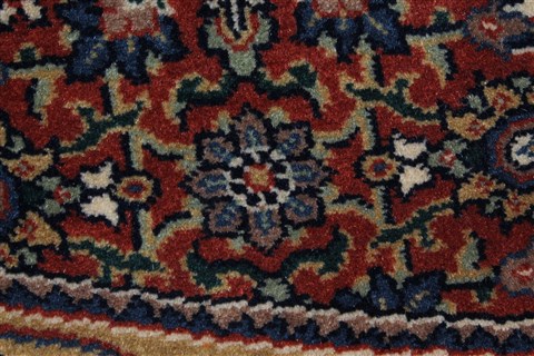 Herati Beige Round Hand Knotted 80 X 80 Area Rug 250-26380 Image 6