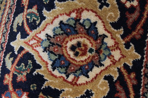 Herati Beige Round Hand Knotted 80 X 80 Area Rug 250-26380 Image 7