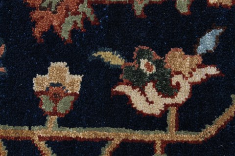 Serapi Brown Round Hand Knotted 80 X 80 Area Rug 250-26382 Image 7