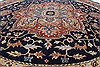 Serapi Brown Round Hand Knotted 80 X 80 Area Rug 250-26382 Thumb 2