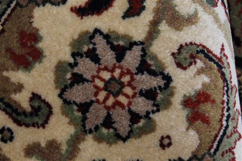 Herati Beige Round Hand Knotted 81 X 81 Area Rug 250-26384 Image 6