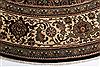 Herati Beige Round Hand Knotted 81 X 81 Area Rug 250-26384 Thumb 2