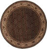 Herati Beige Round Hand Knotted 81 X 81 Area Rug 250-26384 Thumb 0
