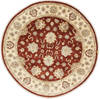 Chobi Brown Round Hand Knotted 711 X 711  Area Rug 250-26386 Thumb 0