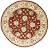 Chobi Brown Round Hand Knotted 711 X 711 Area Rug 250-26386 Thumb 0