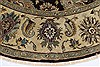 Kashan Beige Round Hand Knotted 83 X 84 Area Rug 250-26387 Thumb 5
