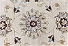 Chobi Beige Round Hand Knotted 711 X 80  Area Rug 250-26389 Thumb 4