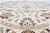 Chobi Beige Round Hand Knotted 710 X 710 Area Rug 250-26390 Thumb 3