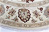 Chobi Beige Round Hand Knotted 710 X 710  Area Rug 250-26390 Thumb 4