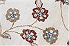 Chobi Beige Round Hand Knotted 710 X 710 Area Rug 250-26390 Thumb 8