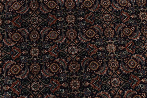 Herati Beige Round Hand Knotted 80 X 80 Area Rug 250-26391 Image 5