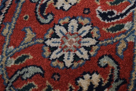 Herati Beige Round Hand Knotted 80 X 80 Area Rug 250-26391 Image 8