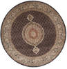 Mahi Beige Round Hand Knotted 85 X 85  Area Rug 250-26392 Thumb 0