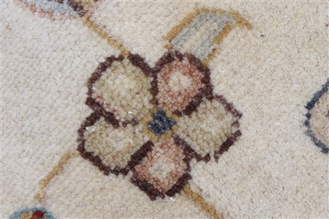 Chobi Brown Round Hand Knotted 711 X 80 Area Rug 250-26394 Image 10