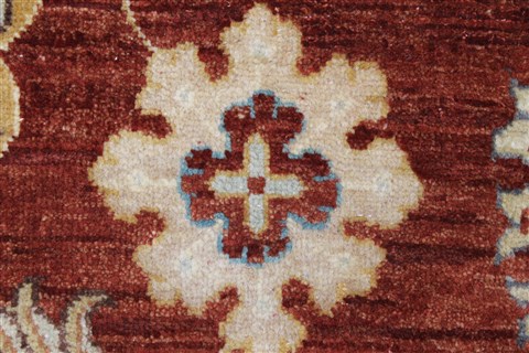 Chobi Brown Round Hand Knotted 711 X 80 Area Rug 250-26394 Image 8