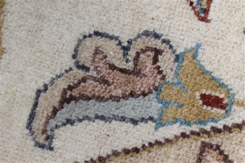 Chobi Brown Round Hand Knotted 711 X 80 Area Rug 250-26394 Image 9