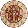 Chobi Brown Round Hand Knotted 711 X 80  Area Rug 250-26394 Thumb 0