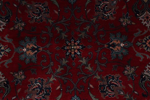 Kashan Blue Round Hand Knotted 80 X 80 Area Rug 250-26395 Image 6