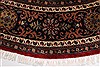Kashan Blue Round Hand Knotted 80 X 80 Area Rug 250-26395 Thumb 5