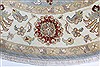 Ziegler Beige Round Hand Knotted 180 X 180 Area Rug 250-26396 Thumb 3