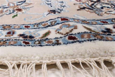 Nain Grey Round Hand Knotted 711 X 711 Area Rug 250-26397 Image 6