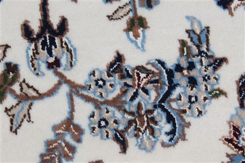 Nain Grey Round Hand Knotted 711 X 711 Area Rug 250-26397 Image 8