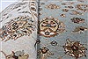Chobi Beige Round Hand Knotted 78 X 80 Area Rug 250-26399 Thumb 2