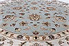 Chobi Beige Round Hand Knotted 78 X 80 Area Rug 250-26399 Thumb 4