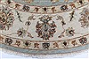 Chobi Beige Round Hand Knotted 78 X 80 Area Rug 250-26399 Thumb 5