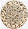 Chobi Beige Round Hand Knotted 78 X 80 Area Rug 250-26399 Thumb 0