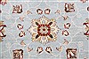 Chobi Beige Round Hand Knotted 76 X 76  Area Rug 250-26400 Thumb 4