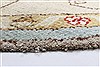 Chobi Beige Round Hand Knotted 76 X 76 Area Rug 250-26400 Thumb 5