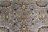 Chobi Beige Round Hand Knotted 80 X 80  Area Rug 250-26401 Thumb 4