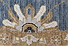 Chobi Beige Round Hand Knotted 80 X 81 Area Rug 250-26402 Thumb 6