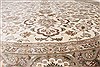 Tabriz Beige Round Hand Knotted 80 X 81 Area Rug 250-26403 Thumb 3