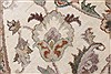 Tabriz Beige Round Hand Knotted 80 X 81 Area Rug 250-26403 Thumb 8
