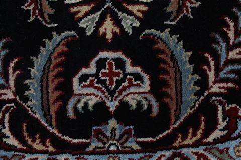 Kashmar Beige Round Hand Knotted 81 X 81 Area Rug 250-26404 Image 6