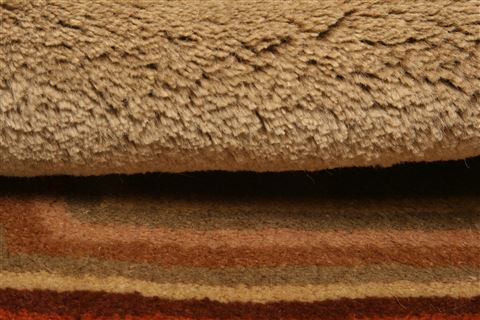 Gabbeh Green Hand Knotted 14 X 21 Area Rug 253-26407 Image 3
