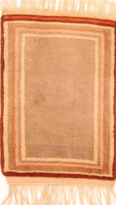 Gabbeh Green Hand Knotted 14 X 21 Area Rug 253-26407 Image 0