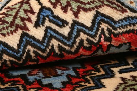 Tabriz Multicolor Hand Knotted 13 X 111 Area Rug 253-26412 Image 4