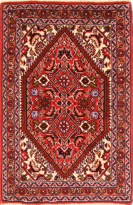 Bidjar Red Hand Knotted 15 X 20 Area Rug 253-26415 Image 0