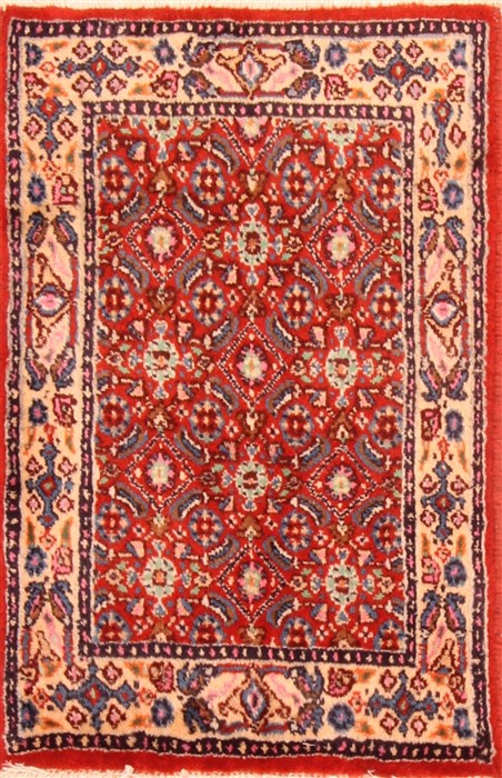 Mood Red Hand Knotted 13 X 111  Area Rug 253-26426 Image 0