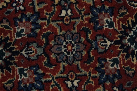 Herati Brown Round Hand Knotted 80 X 80 Area Rug 250-26433 Image 7