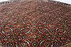 Herati Brown Round Hand Knotted 80 X 80  Area Rug 250-26433 Thumb 1