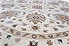 Chobi Beige Round Hand Knotted 80 X 82 Area Rug 250-26434 Thumb 3