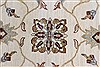 Chobi Beige Round Hand Knotted 80 X 82 Area Rug 250-26434 Thumb 5