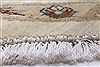 Chobi Beige Round Hand Knotted 80 X 82 Area Rug 250-26434 Thumb 6