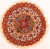 Tabriz Red Round Hand Knotted 31 X 31  Area Rug 253-26437 Thumb 0