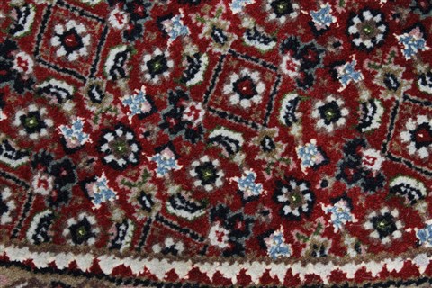 Mahi Blue Round Hand Knotted 83 X 83 Area Rug 250-26439 Image 7